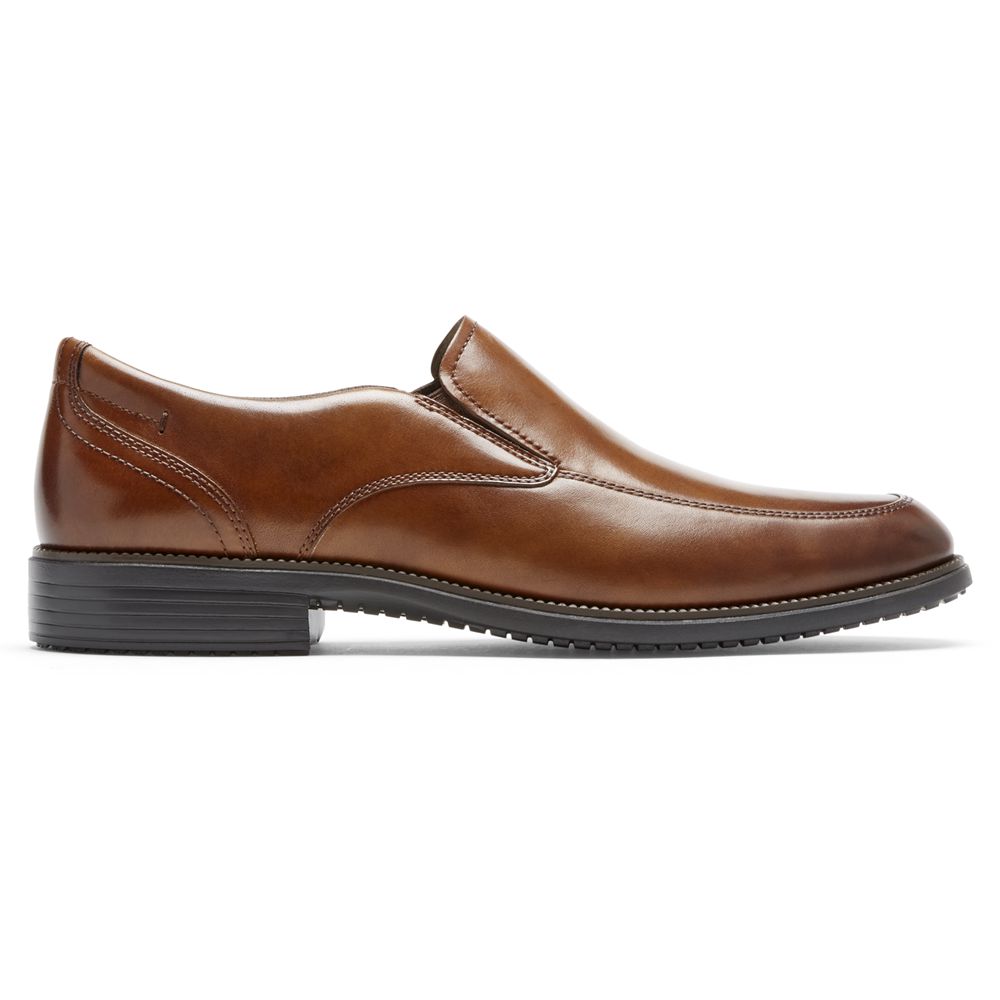 Sapatos Oxford Homem Rockport Total Motion Dressport Slip-On Marrom,Portugal DKTVH-1756